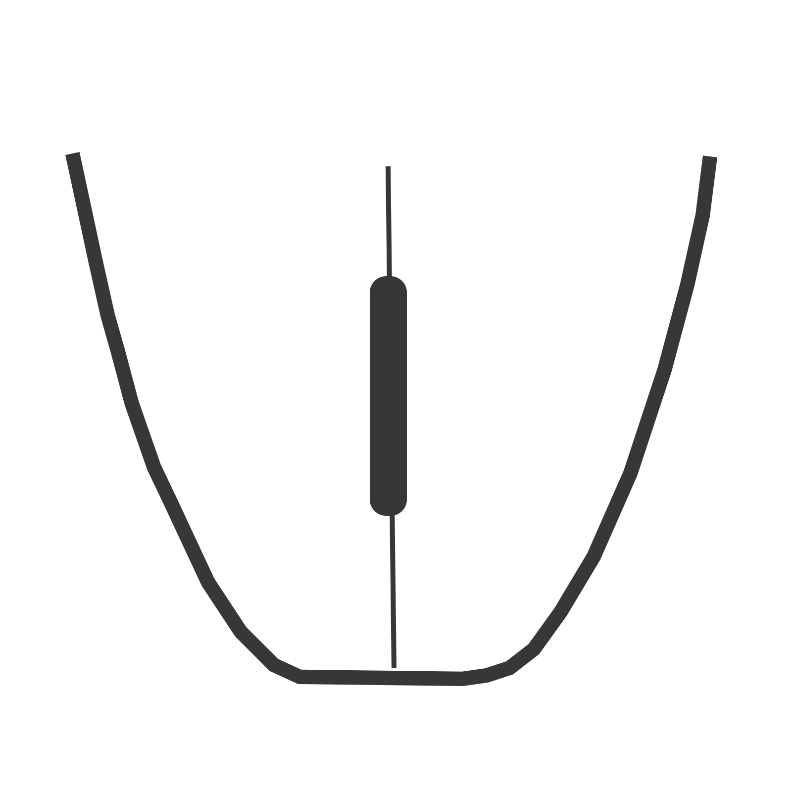 Single fin tail surfboard