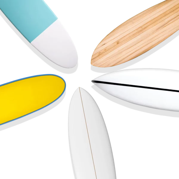 the 5 main surfboard construction type